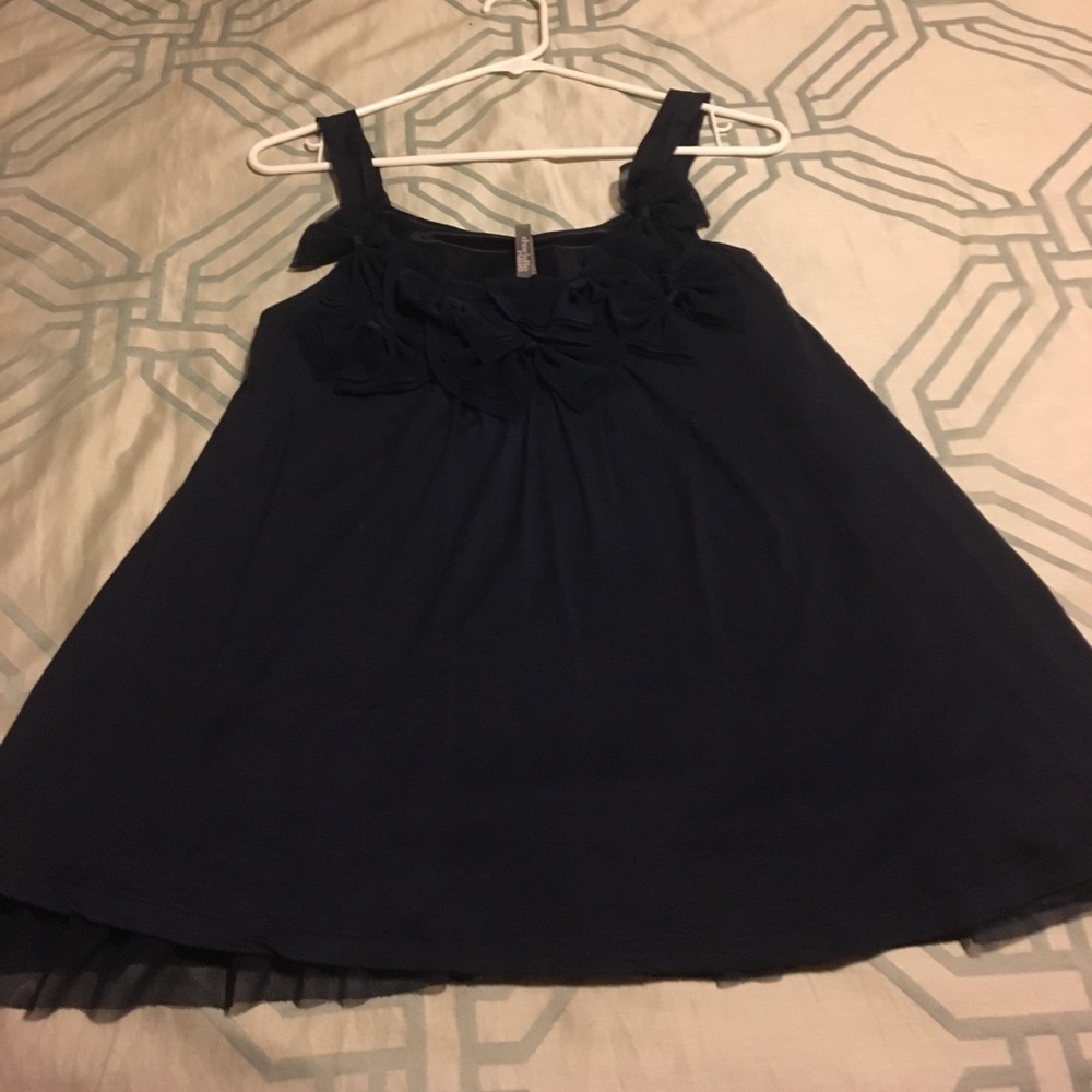 Charlotte Russe M Navy tank M - Picture 2 of 4